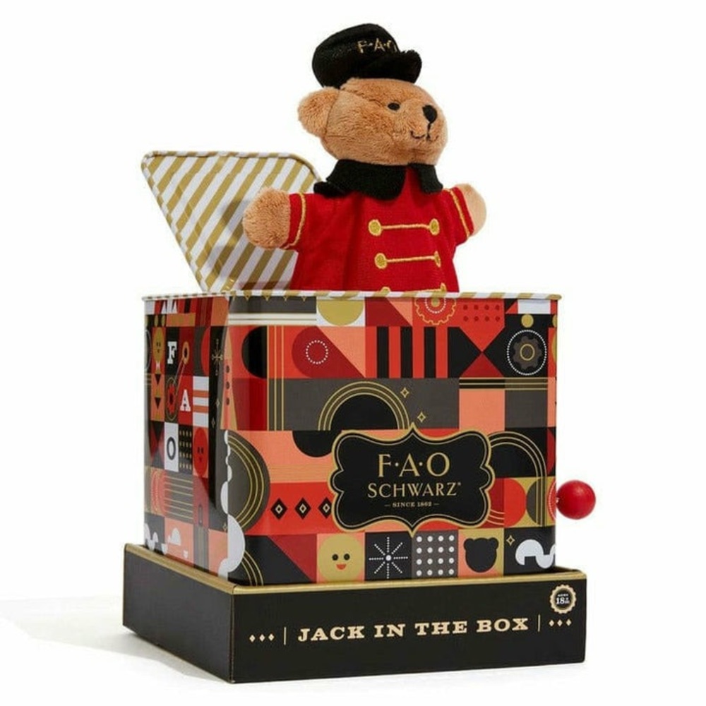 FAO Schwarz Jack-in-the-Box. Brand new!